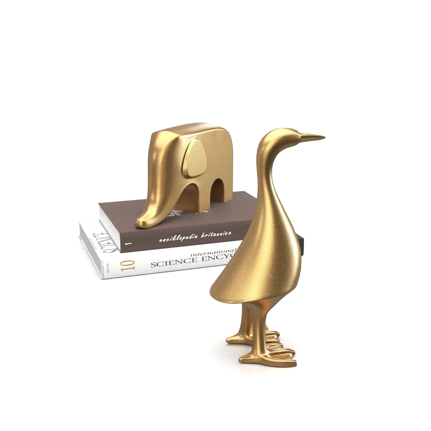 Metal Animal Decorative Objects PBR 3D Model_03